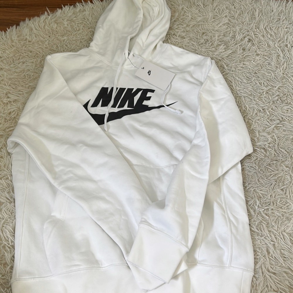 Nike hoodie in white